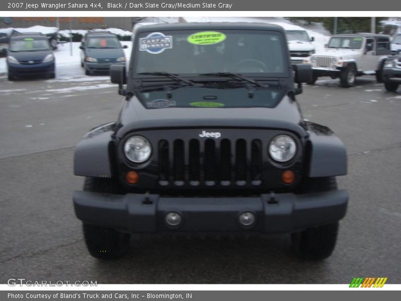 Black / Dark Slate Gray/Medium Slate Gray 2007 Jeep Wrangler Sahara 4x4