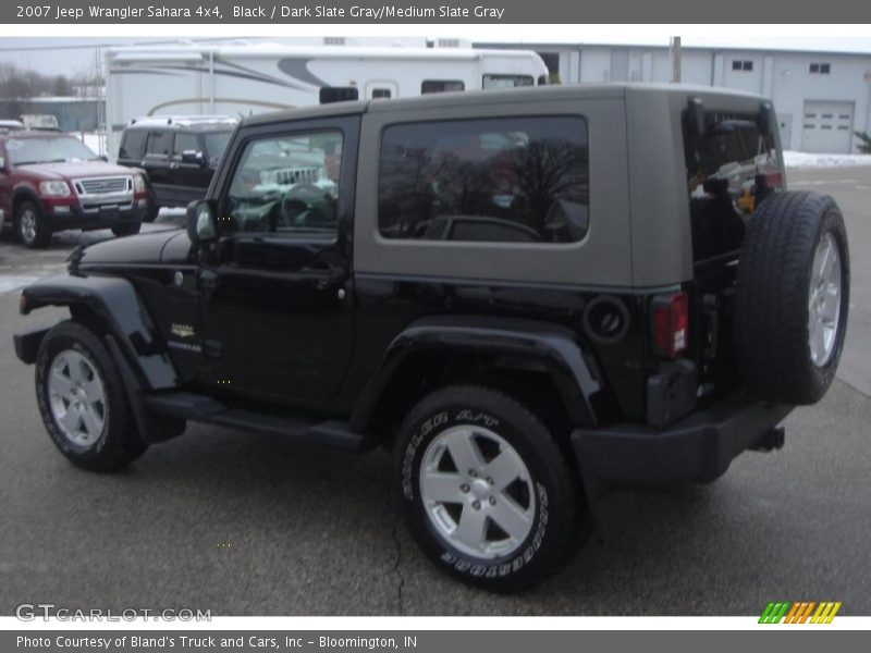 Black / Dark Slate Gray/Medium Slate Gray 2007 Jeep Wrangler Sahara 4x4