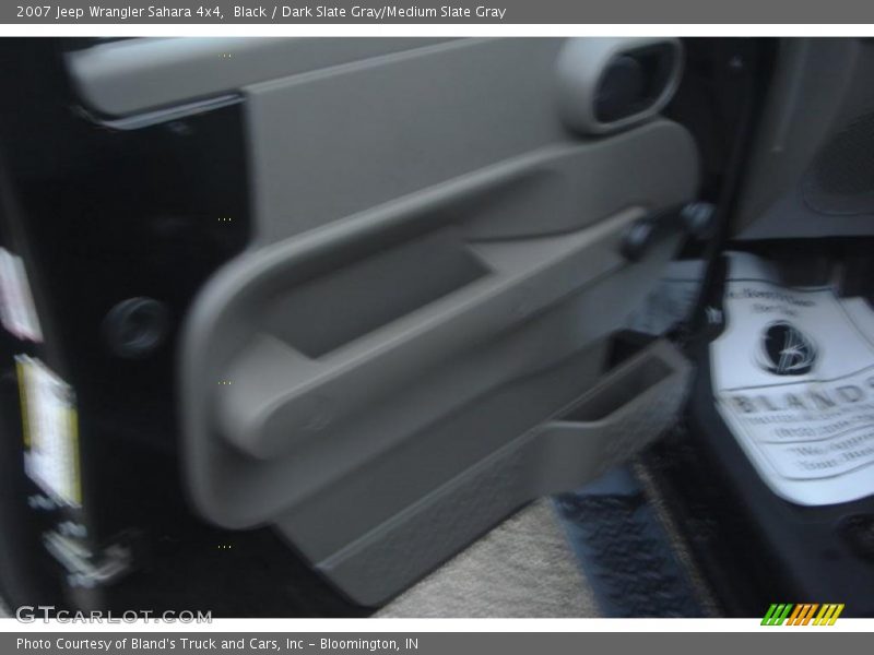 Black / Dark Slate Gray/Medium Slate Gray 2007 Jeep Wrangler Sahara 4x4