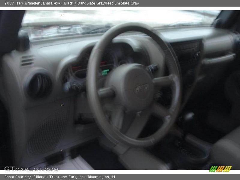 Black / Dark Slate Gray/Medium Slate Gray 2007 Jeep Wrangler Sahara 4x4