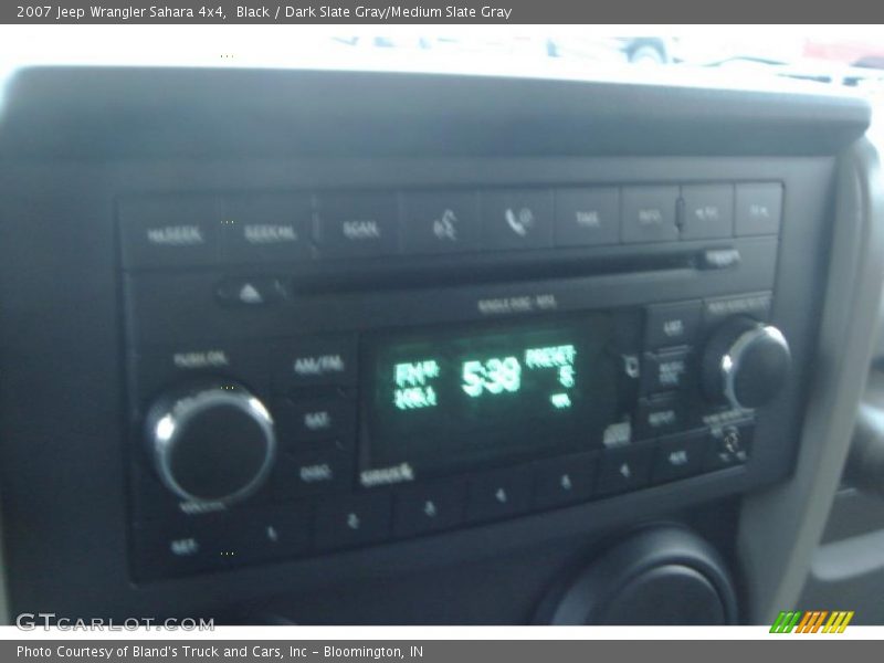 Black / Dark Slate Gray/Medium Slate Gray 2007 Jeep Wrangler Sahara 4x4