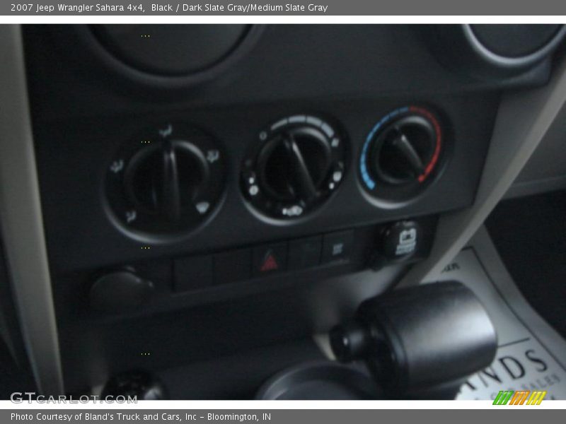 Black / Dark Slate Gray/Medium Slate Gray 2007 Jeep Wrangler Sahara 4x4