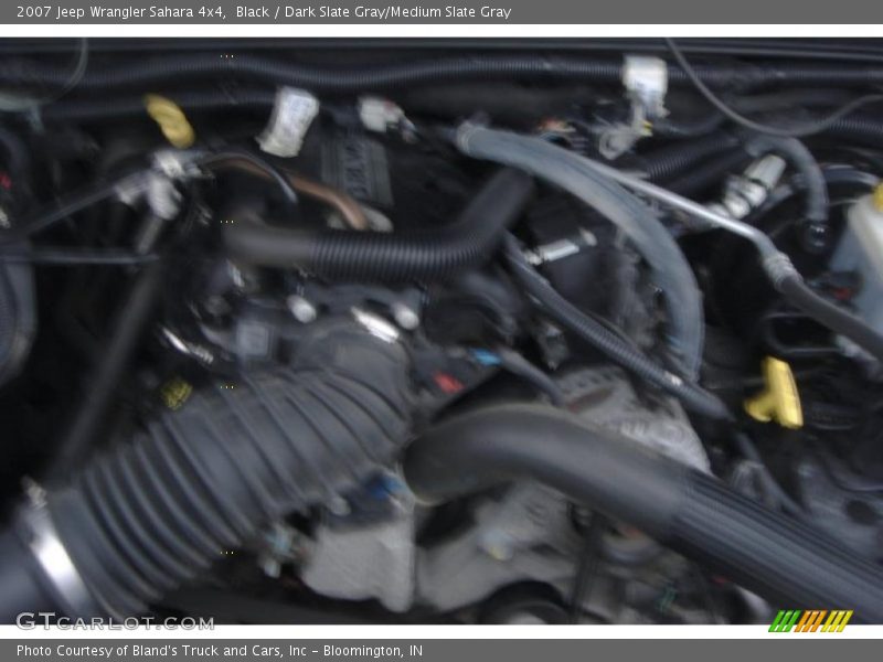 Black / Dark Slate Gray/Medium Slate Gray 2007 Jeep Wrangler Sahara 4x4