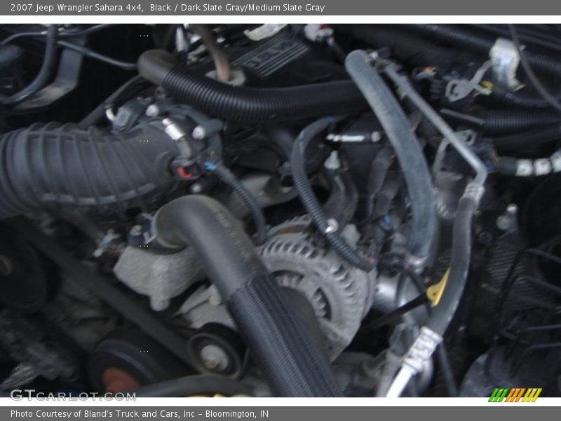 Black / Dark Slate Gray/Medium Slate Gray 2007 Jeep Wrangler Sahara 4x4