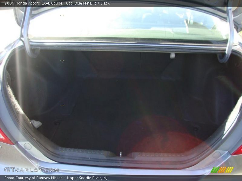 Cool Blue Metallic / Black 2006 Honda Accord EX-L Coupe