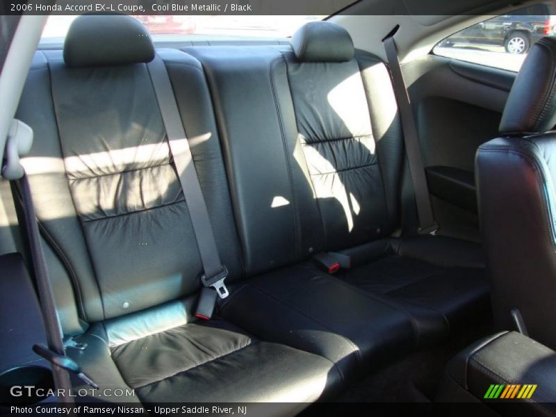 Cool Blue Metallic / Black 2006 Honda Accord EX-L Coupe