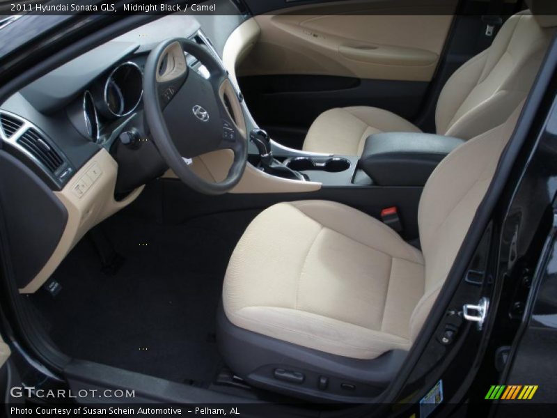  2011 Sonata GLS Camel Interior