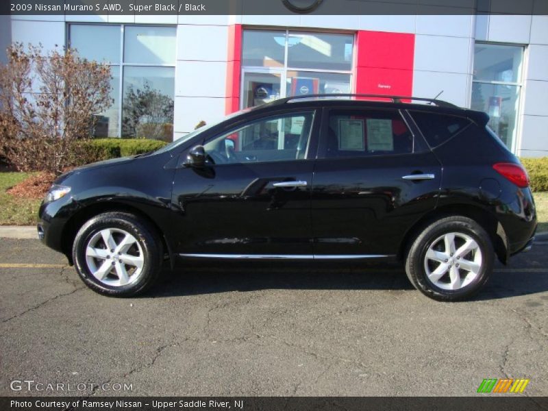 Super Black / Black 2009 Nissan Murano S AWD