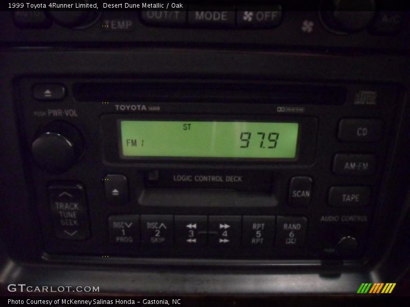 Desert Dune Metallic / Oak 1999 Toyota 4Runner Limited