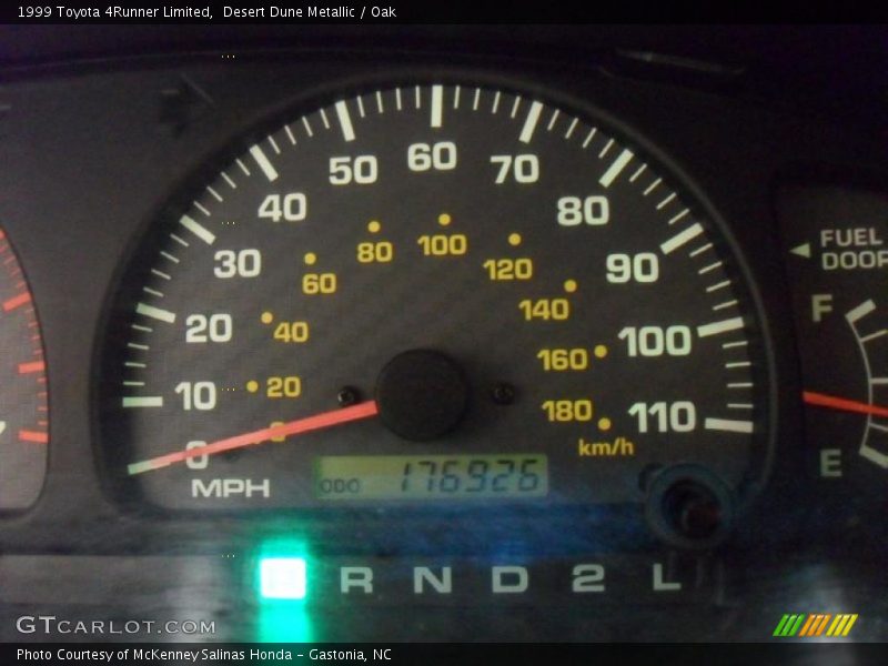 Desert Dune Metallic / Oak 1999 Toyota 4Runner Limited