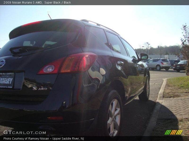 Super Black / Black 2009 Nissan Murano S AWD