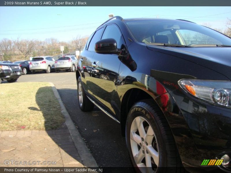 Super Black / Black 2009 Nissan Murano S AWD
