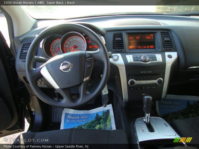Super Black / Black 2009 Nissan Murano S AWD