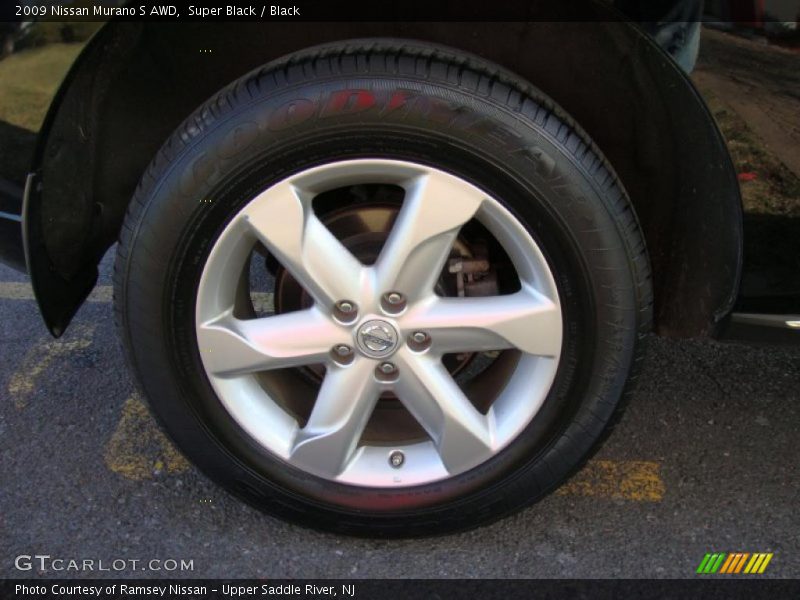 Super Black / Black 2009 Nissan Murano S AWD