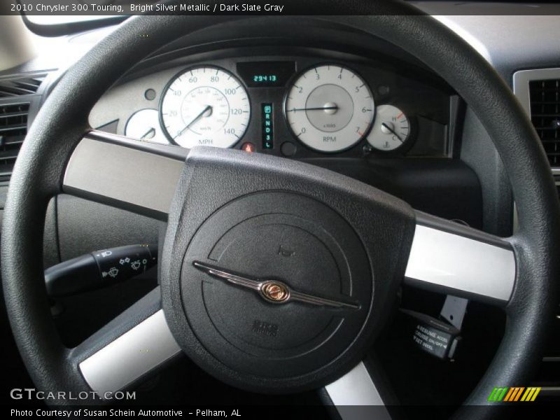 Bright Silver Metallic / Dark Slate Gray 2010 Chrysler 300 Touring