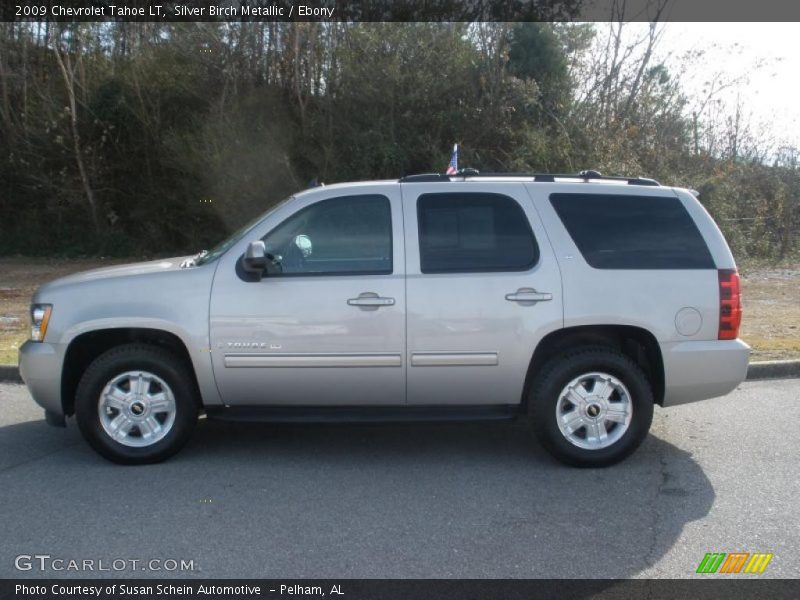 Silver Birch Metallic / Ebony 2009 Chevrolet Tahoe LT