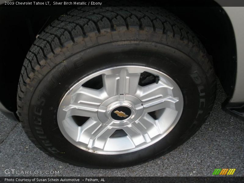 Silver Birch Metallic / Ebony 2009 Chevrolet Tahoe LT