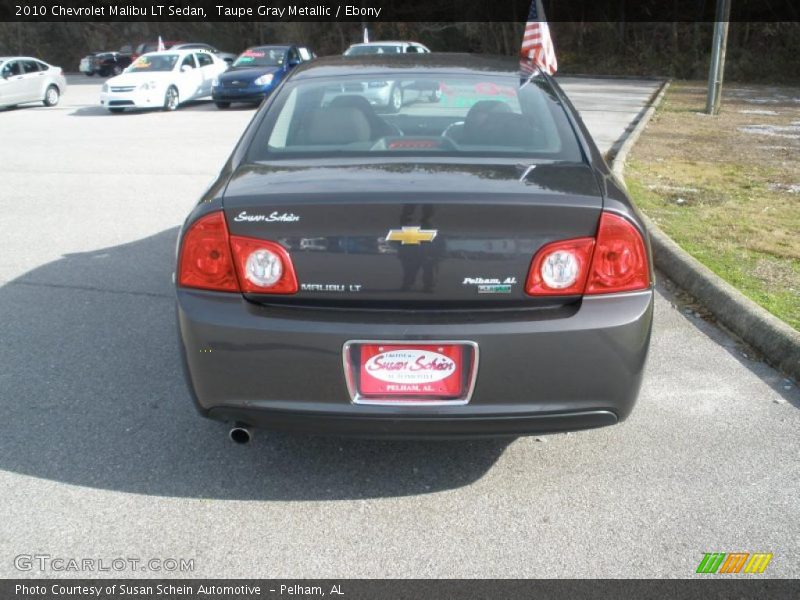 Taupe Gray Metallic / Ebony 2010 Chevrolet Malibu LT Sedan