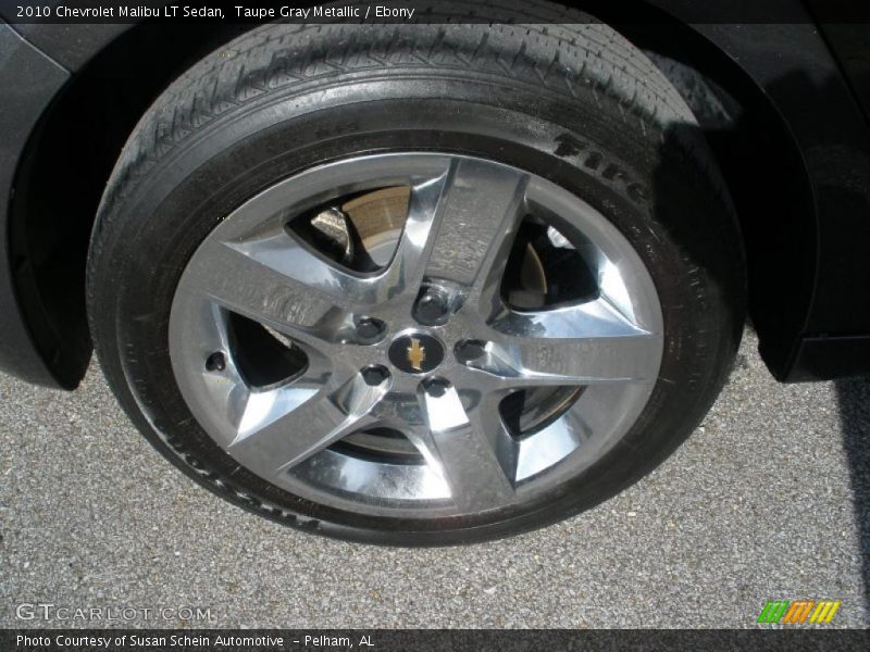 Taupe Gray Metallic / Ebony 2010 Chevrolet Malibu LT Sedan