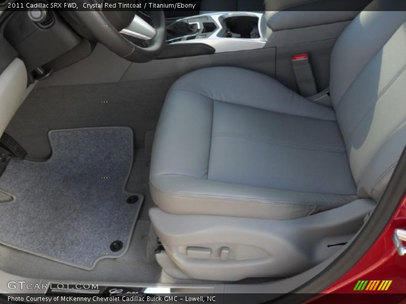 Crystal Red Tintcoat / Titanium/Ebony 2011 Cadillac SRX FWD