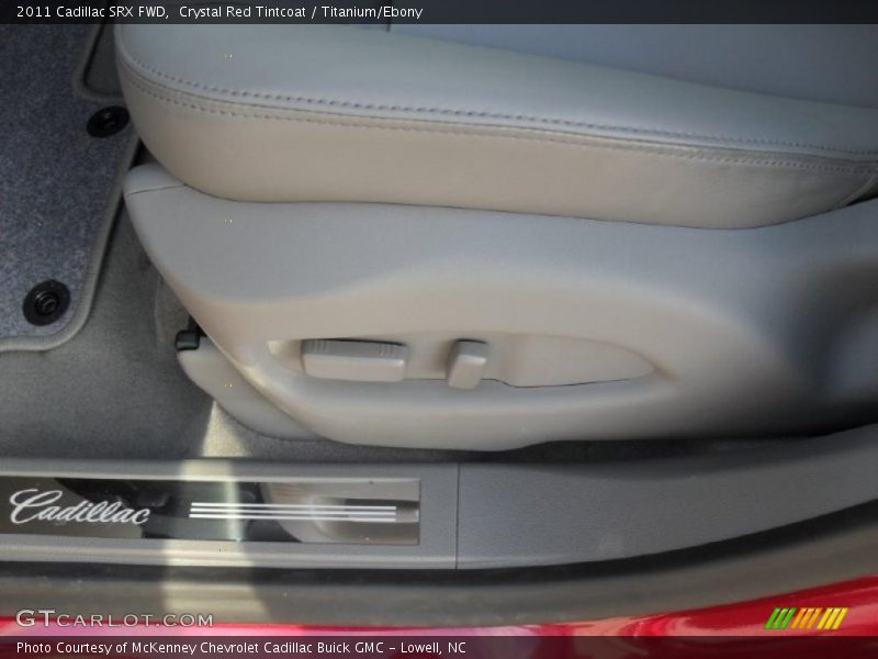 Crystal Red Tintcoat / Titanium/Ebony 2011 Cadillac SRX FWD