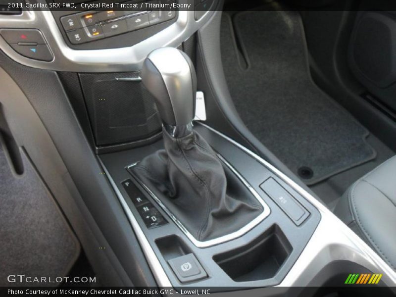 Crystal Red Tintcoat / Titanium/Ebony 2011 Cadillac SRX FWD