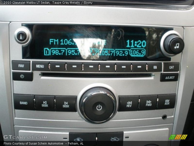 Taupe Gray Metallic / Ebony 2010 Chevrolet Malibu LT Sedan