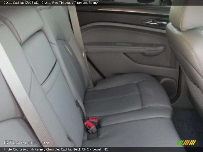 Crystal Red Tintcoat / Titanium/Ebony 2011 Cadillac SRX FWD