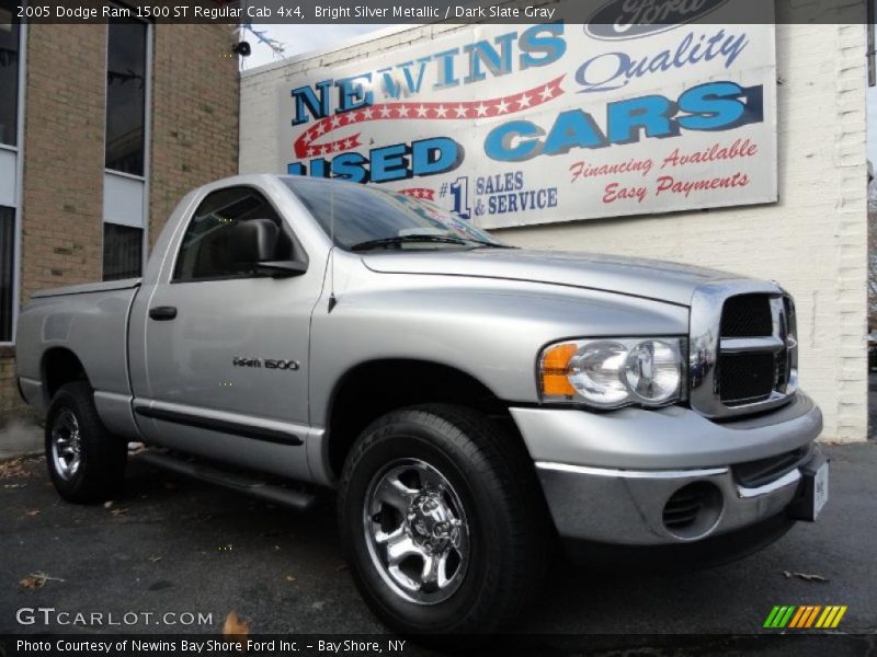 Bright Silver Metallic / Dark Slate Gray 2005 Dodge Ram 1500 ST Regular Cab 4x4