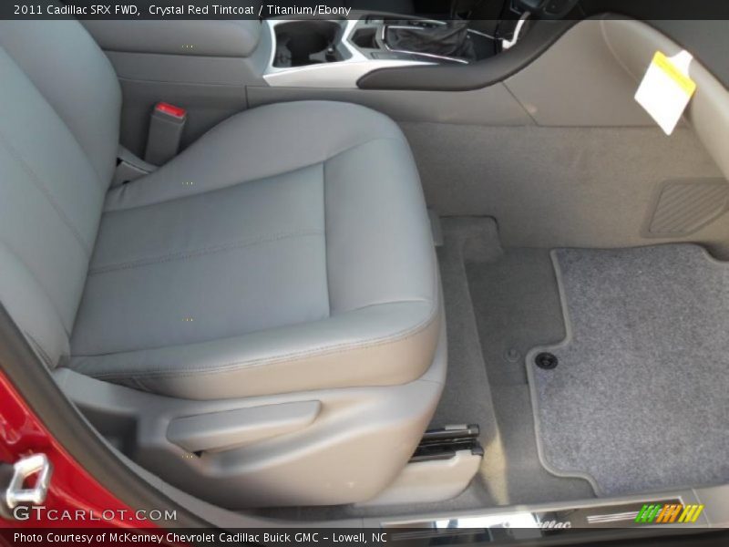 Crystal Red Tintcoat / Titanium/Ebony 2011 Cadillac SRX FWD