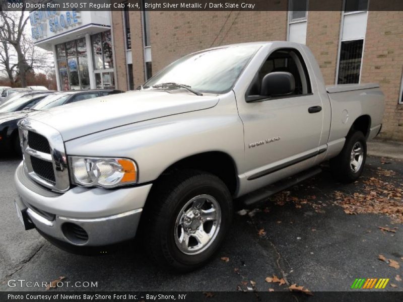 Bright Silver Metallic / Dark Slate Gray 2005 Dodge Ram 1500 ST Regular Cab 4x4
