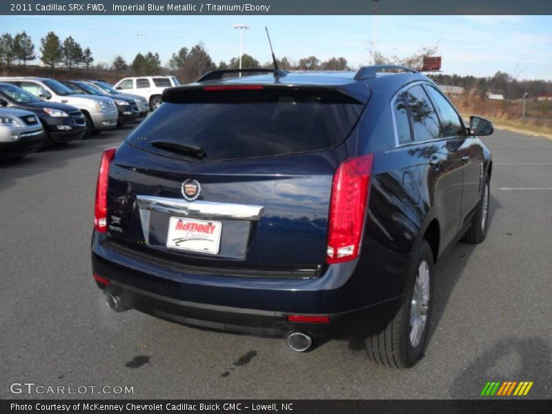 Imperial Blue Metallic / Titanium/Ebony 2011 Cadillac SRX FWD