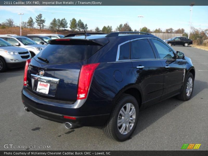 Imperial Blue Metallic / Titanium/Ebony 2011 Cadillac SRX FWD