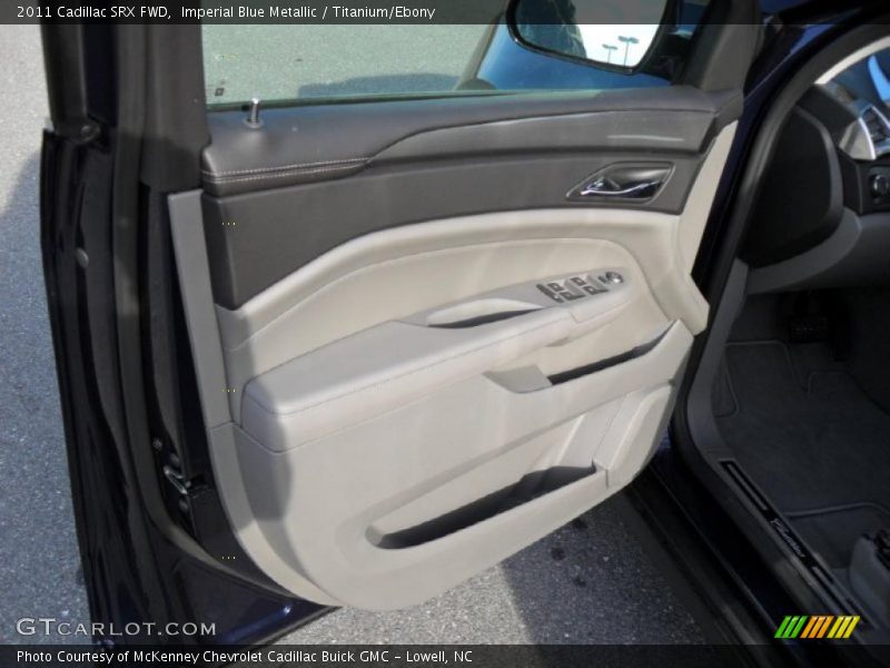Imperial Blue Metallic / Titanium/Ebony 2011 Cadillac SRX FWD