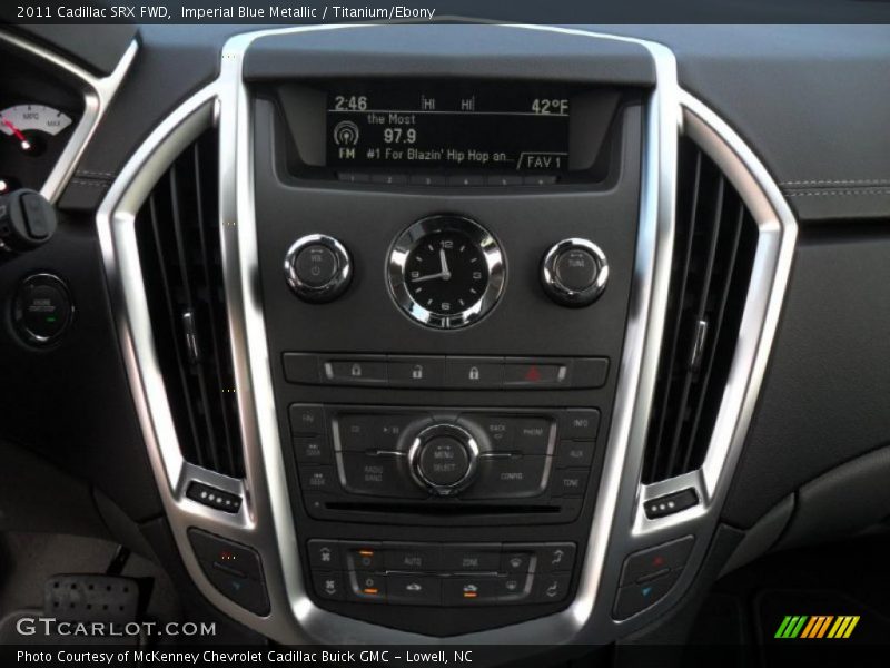 Imperial Blue Metallic / Titanium/Ebony 2011 Cadillac SRX FWD