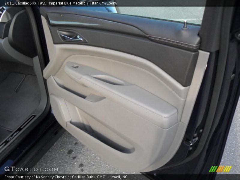 Imperial Blue Metallic / Titanium/Ebony 2011 Cadillac SRX FWD