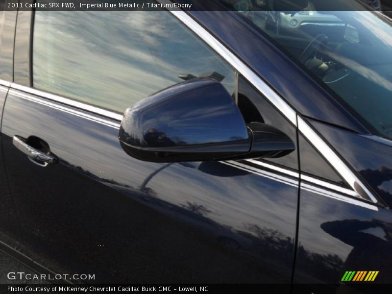 Imperial Blue Metallic / Titanium/Ebony 2011 Cadillac SRX FWD