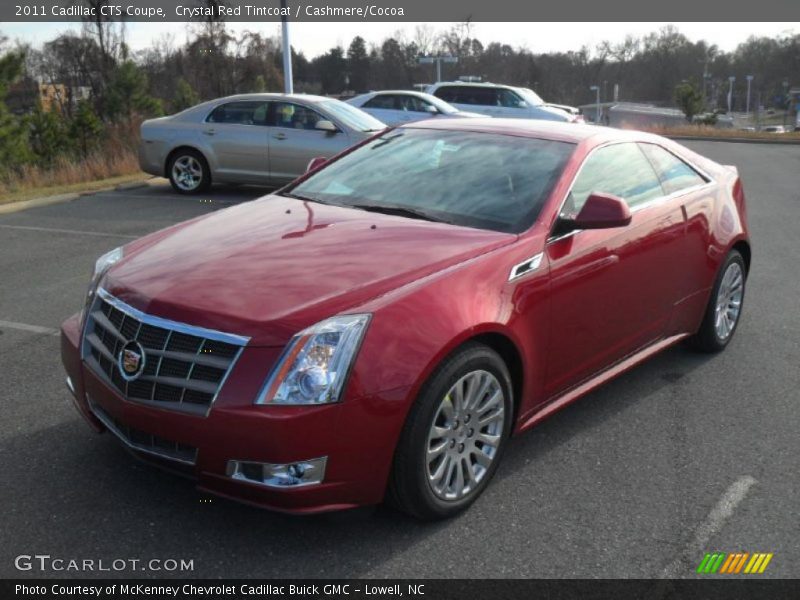 Front 3/4 View of 2011 CTS Coupe