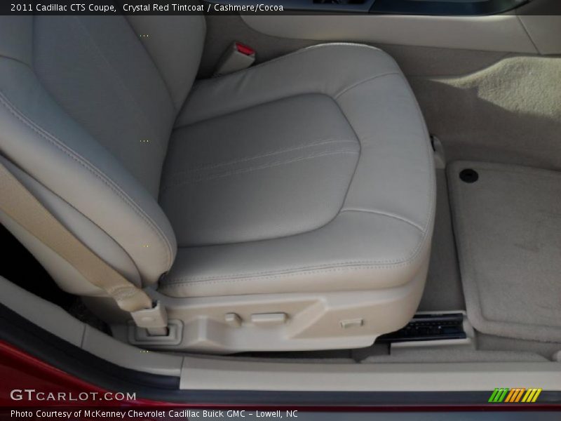  2011 CTS Coupe Cashmere/Cocoa Interior
