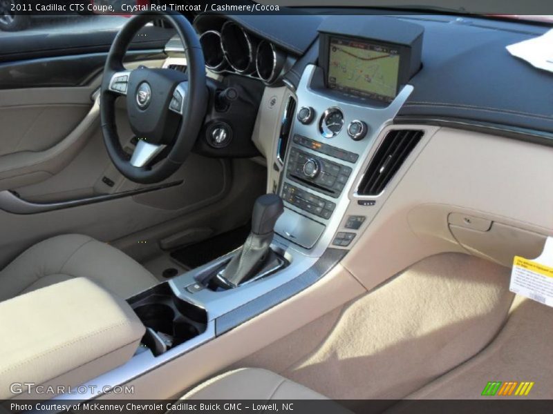 Dashboard of 2011 CTS Coupe