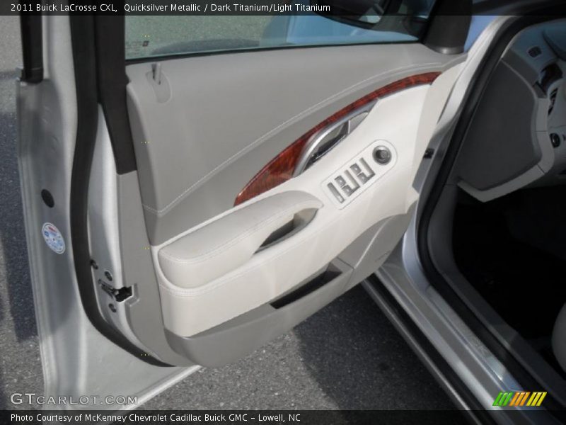 Quicksilver Metallic / Dark Titanium/Light Titanium 2011 Buick LaCrosse CXL