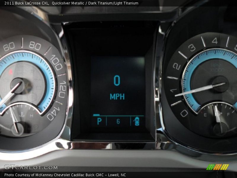 Quicksilver Metallic / Dark Titanium/Light Titanium 2011 Buick LaCrosse CXL