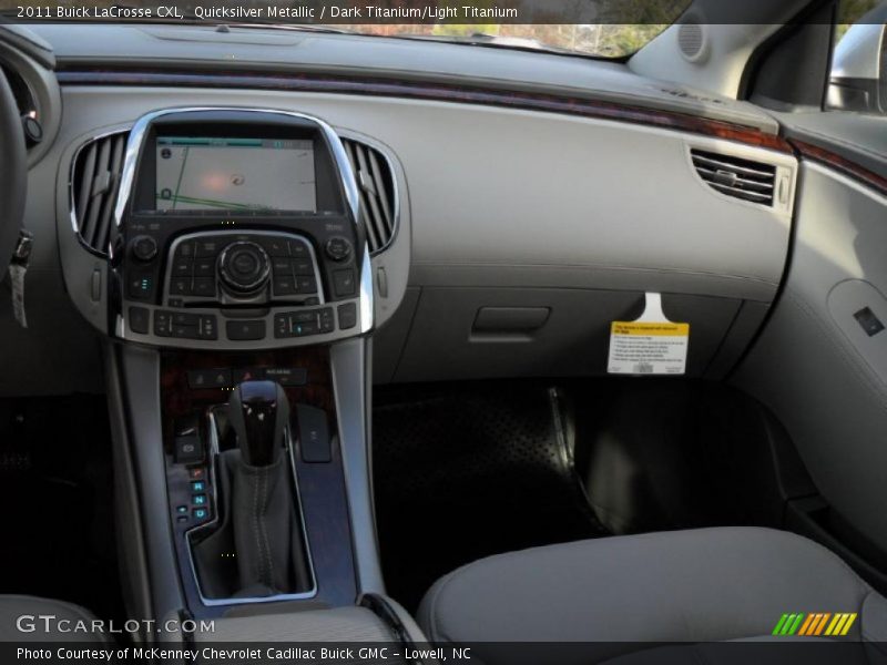 Dashboard of 2011 LaCrosse CXL