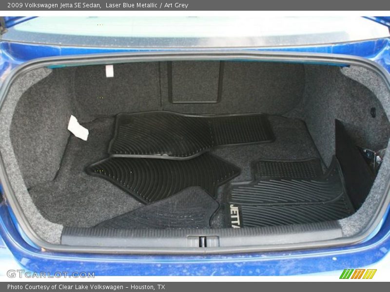 Laser Blue Metallic / Art Grey 2009 Volkswagen Jetta SE Sedan