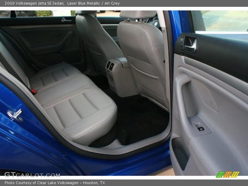 Laser Blue Metallic / Art Grey 2009 Volkswagen Jetta SE Sedan