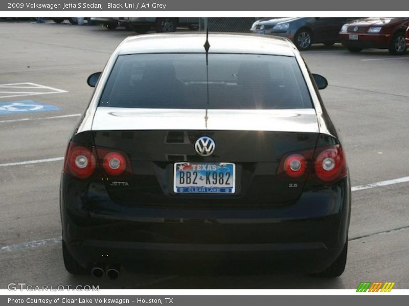 Black Uni / Art Grey 2009 Volkswagen Jetta S Sedan