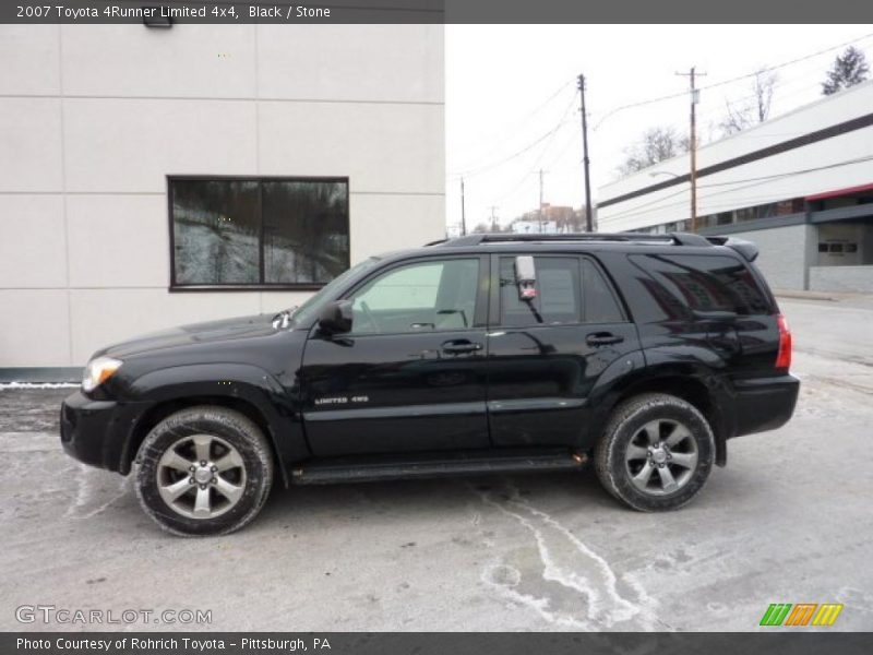 Black / Stone 2007 Toyota 4Runner Limited 4x4