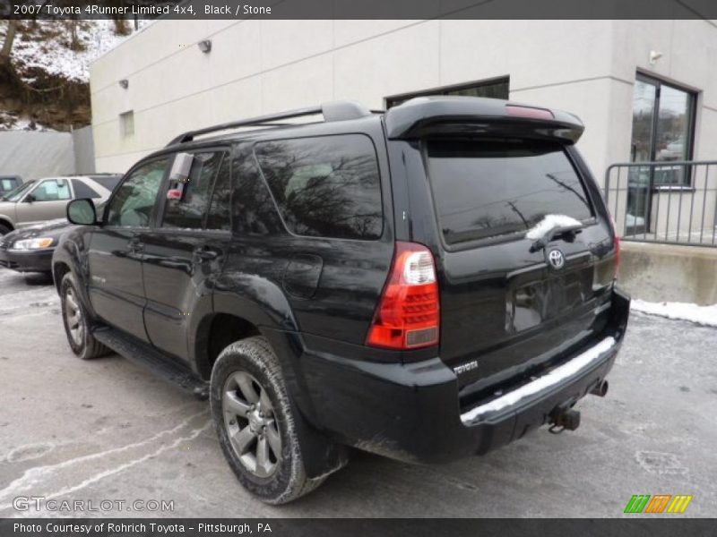 Black / Stone 2007 Toyota 4Runner Limited 4x4