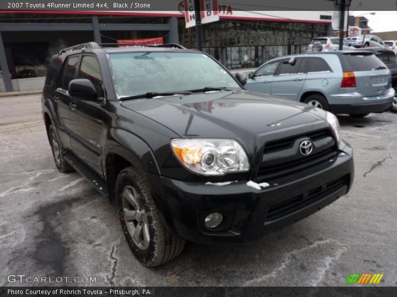 Black / Stone 2007 Toyota 4Runner Limited 4x4