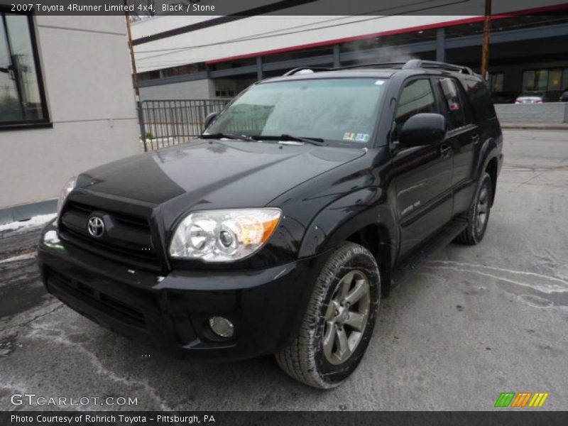 Black / Stone 2007 Toyota 4Runner Limited 4x4